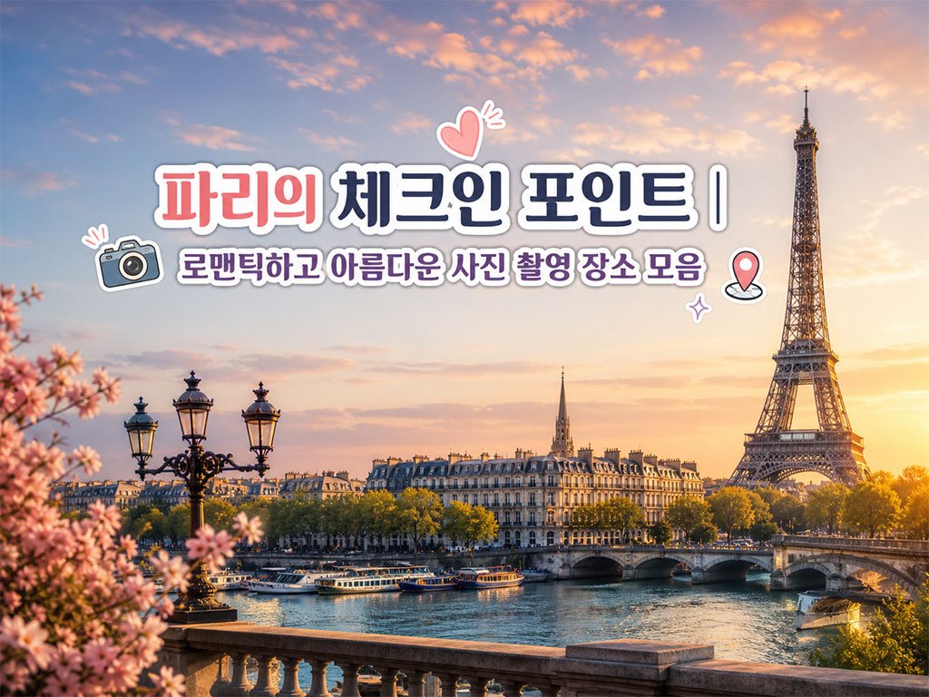 파리의 인기 체크인 포인트