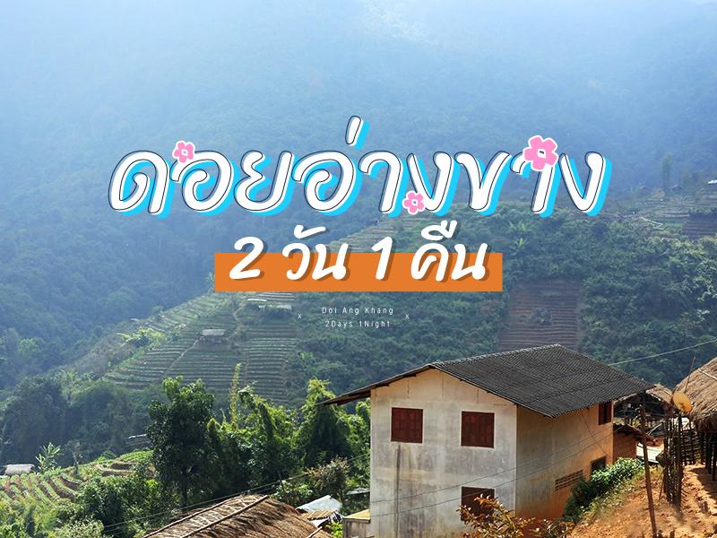 เที่ยวอ่างขาง ค้างคืนเดียว