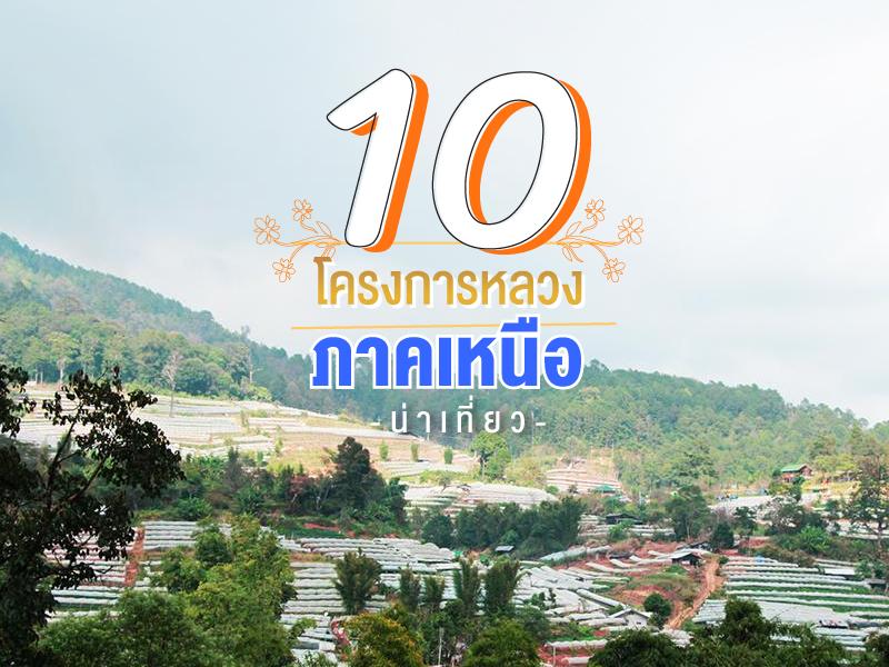 10 โครงการหลวง ภาคเหนือ น่าเที่ยว